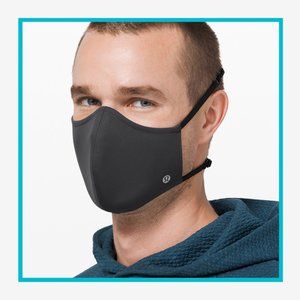Lululemon Double Strap Face Mask BLACK Unisex